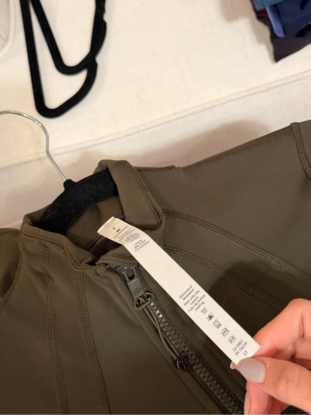Lululemon Define Jacket Dark Olive